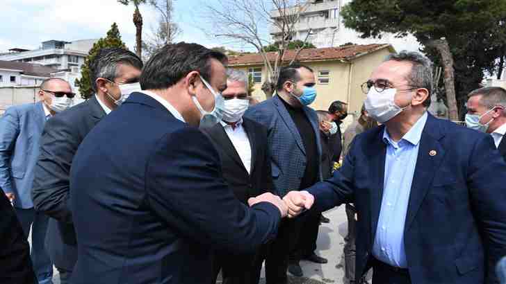 CHP Aydın Milletvekili Bülent Tezcan’ın Kuşadası ziyareti