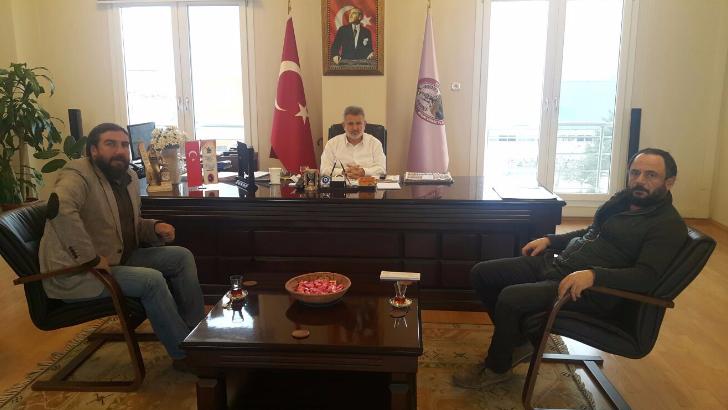 Yeni Esnaf Spor Kulübü’ndan Başkan Çetindoğan’a ziyaret 
