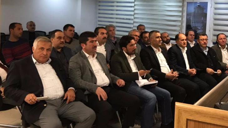Ahmet Ertürk İlk Toplantısını İlçe Başkanları ile gerçekleştirdi